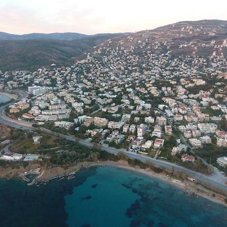 Saronida Summer Studio With Breathtaking View Lagonisi Extérieur photo