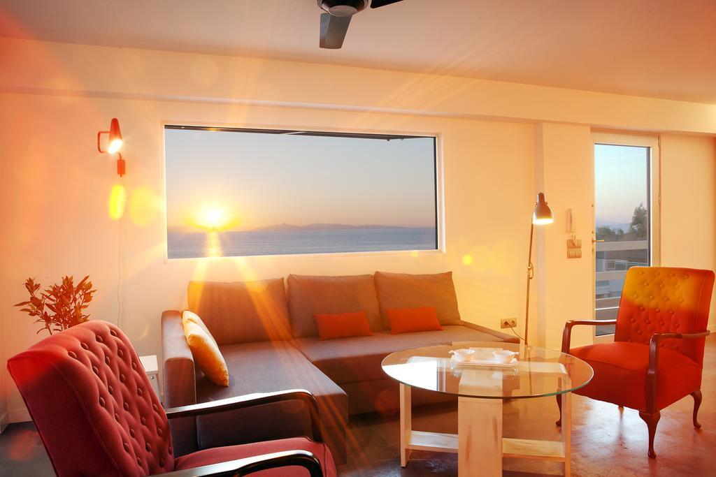 Saronida Summer Studio With Breathtaking View Lagonisi Extérieur photo