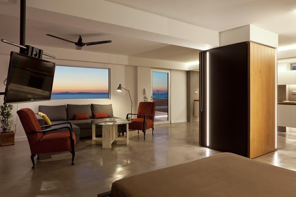 Saronida Summer Studio With Breathtaking View Lagonisi Extérieur photo