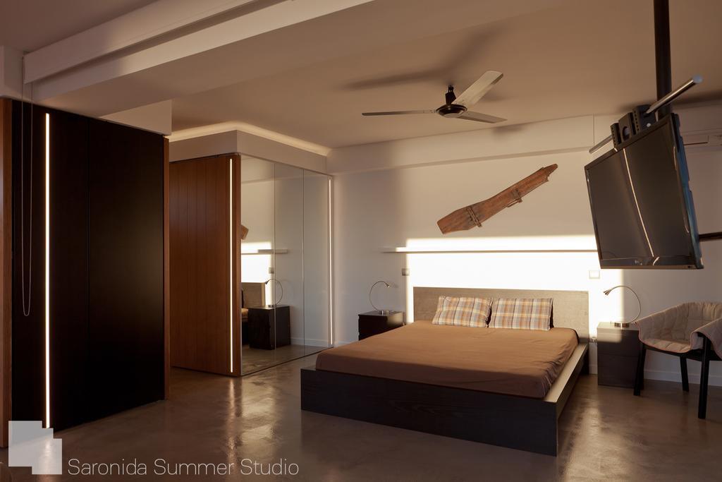 Saronida Summer Studio With Breathtaking View Lagonisi Extérieur photo