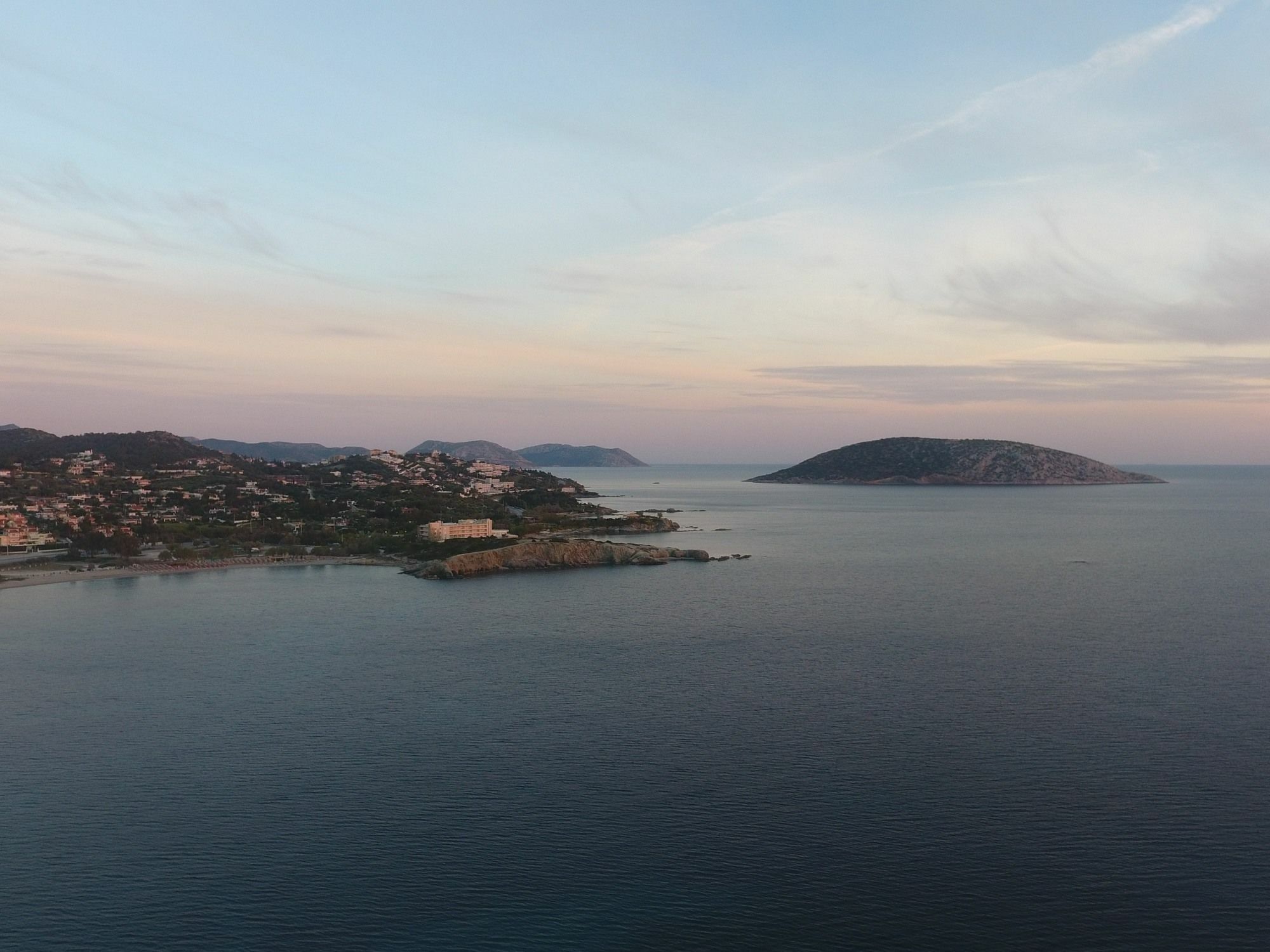 Saronida Summer Studio With Breathtaking View Lagonisi Extérieur photo