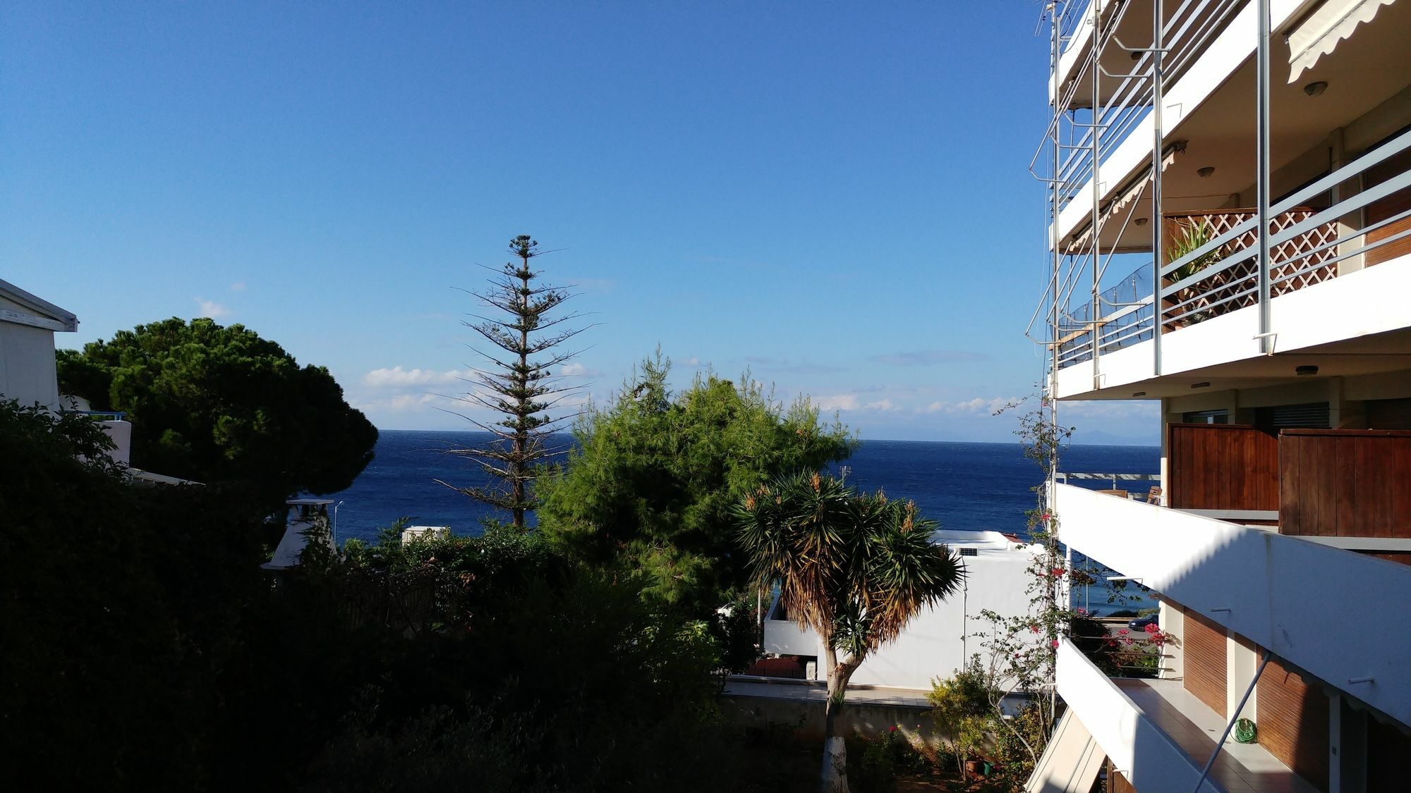 Saronida Summer Studio With Breathtaking View Lagonisi Extérieur photo