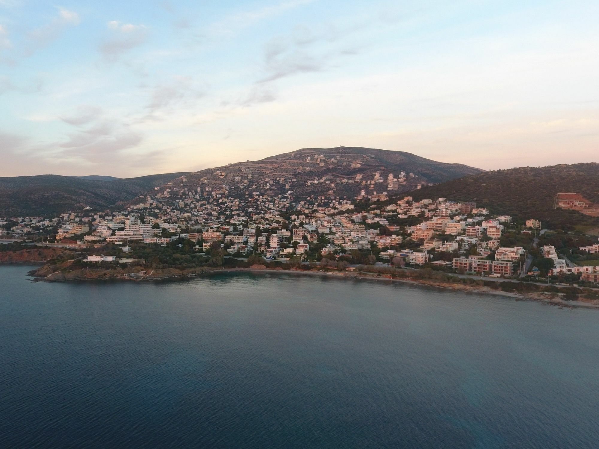 Saronida Summer Studio With Breathtaking View Lagonisi Extérieur photo